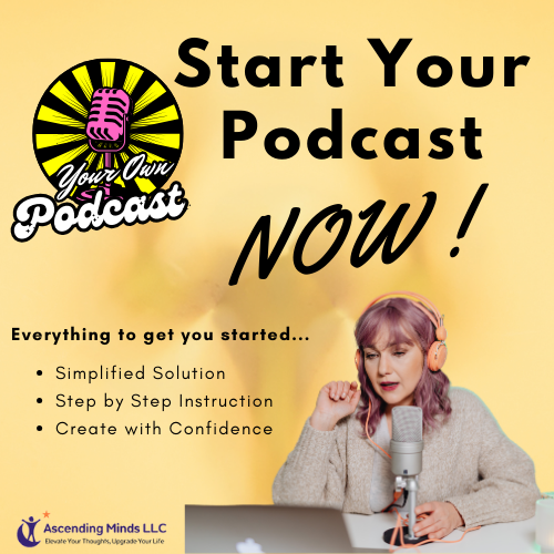 Start Your Podcast NOW Flyer